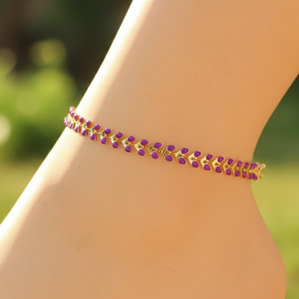 "New Beautiful Design Anklet for Women/Girls, Gift, A641